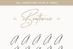 Boathouse - Brush Signature Script