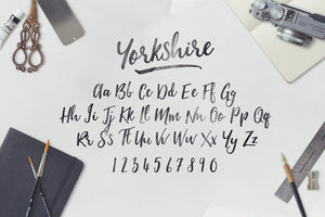 Yorkshire - Brush Script
